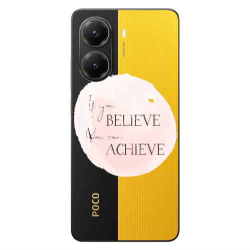 Xiaomi Poco X7 Pro If You Believe Transparent Silicone TPU Θήκη