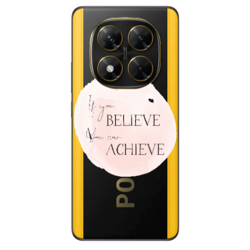 Xiaomi Poco X7 If You Believe Transparent Silicone TPU Θήκη