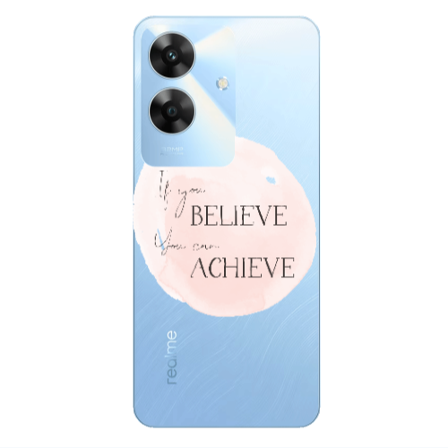 Realme Note 60 If You Believe Transparent Silicone TPU Θήκη