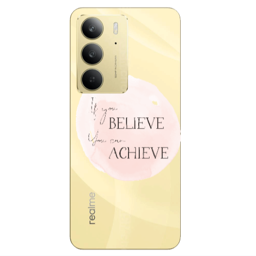 Realme C 75 If You Believe Transparent Silicone TPU Θήκη