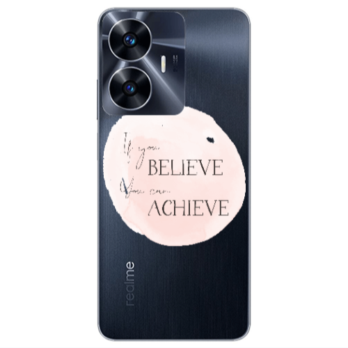 Realme Note 50 If You Believe Transparent Silicone TPU Θήκη