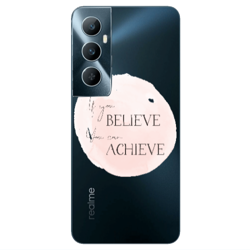 Realme C65 If You Believe Transparent Silicone TPU Θήκη