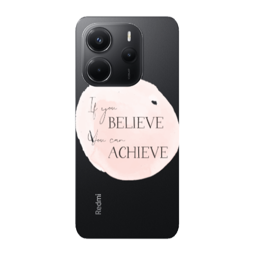 Xiaomi Redmi Note 14 If You Believe Transparent Silicone TPU Θήκη