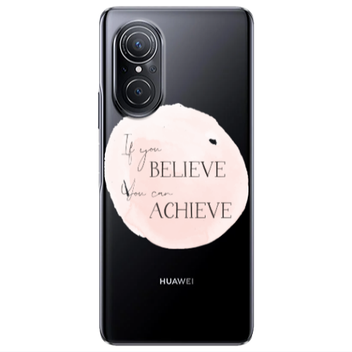Huawei Nova 9 SE If You Believe Transparent Silicone TPU Θήκη