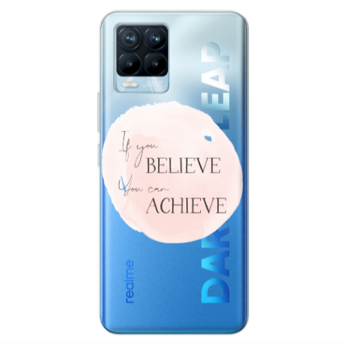 Realme 8 Pro If You Believe Transparent Silicone TPU Θήκη
