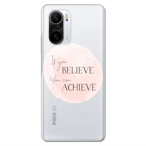 Xiaomi Poco F3 If You Believe Transparent Silicone TPU Θήκη