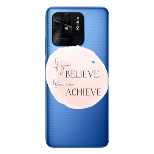 Xiaomi Poco C40 If You Believe Transparent Silicone TPU Θήκη