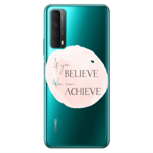 Huawei P Smart 2021 If You Believe Transparent Silicone TPU Θήκη