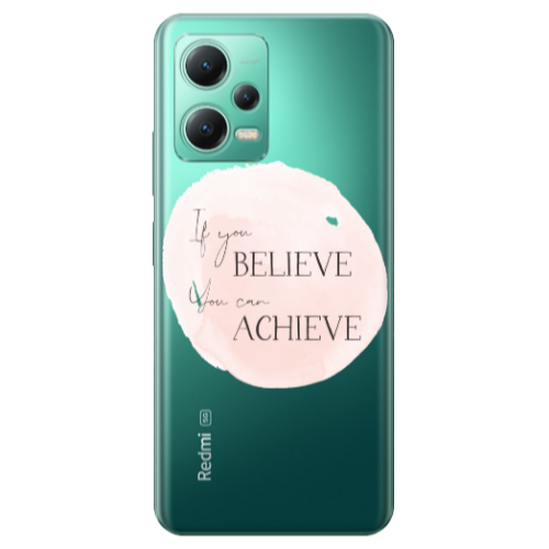 Xiaomi Redmi Note 12 Pro Plus 5G If You Believe Transparent Silicone TPU Θήκη