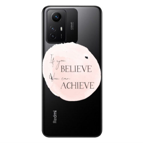 Xiaomi Redmi Note 12s If You Believe Transparent Silicone TPU Θήκη