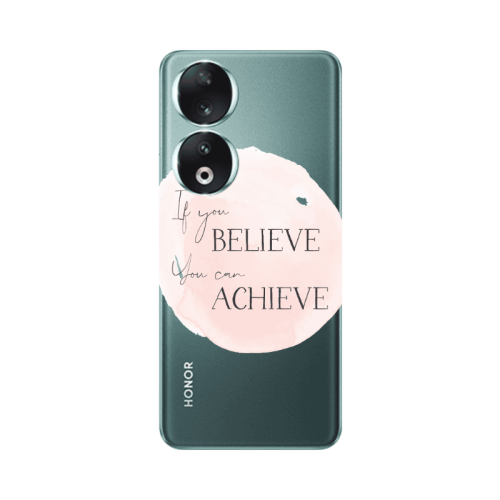 Honor 90 5G If You Believe Transparent Silicone TPU Θήκη
