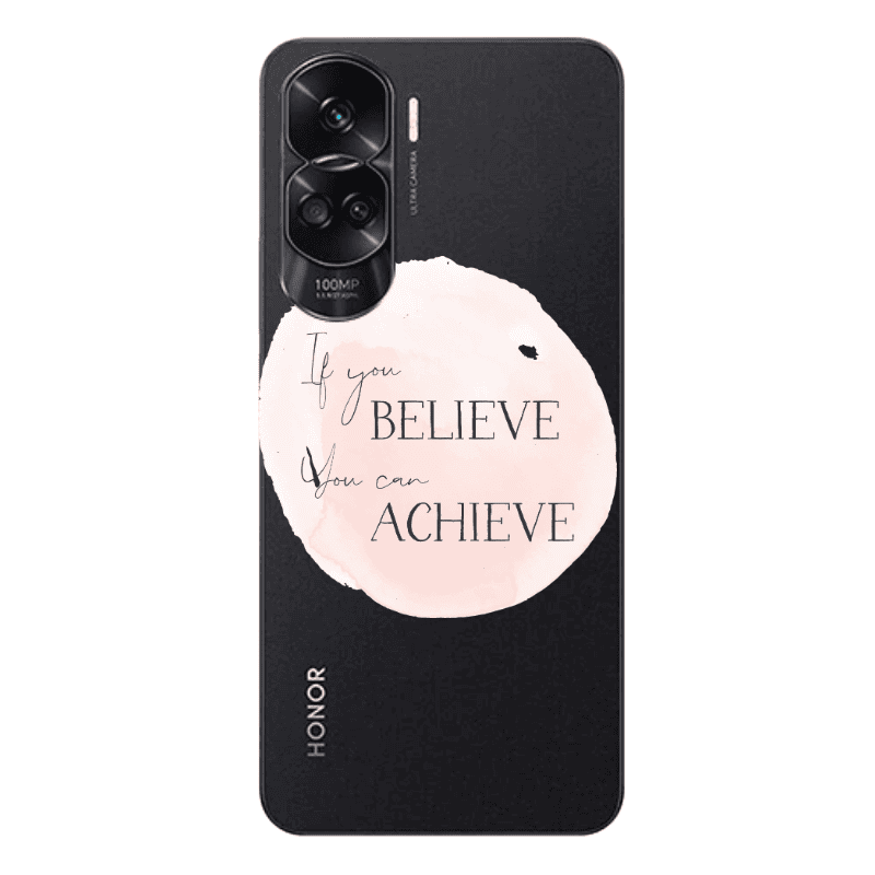 Honor 90 Lite 5G If You Believe Transparent Silicone TPU Θήκη