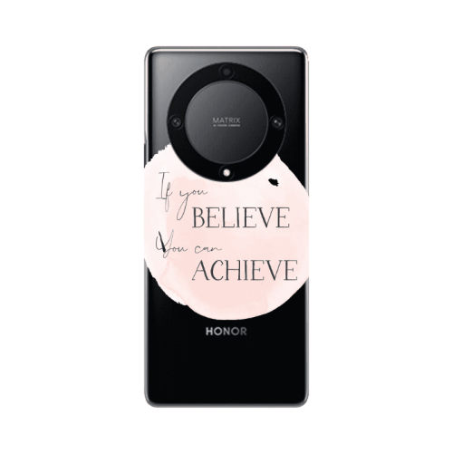 Honor Magic5 Lite 5G If You Believe Transparent Silicone TPU Θήκη