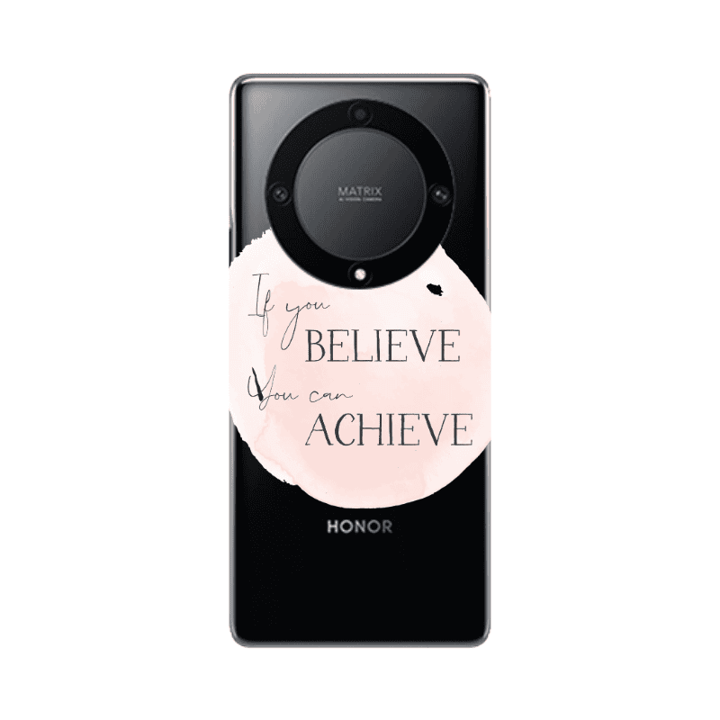 Honor Magic5 Lite 5G If You Believe Transparent Silicone TPU Θήκη