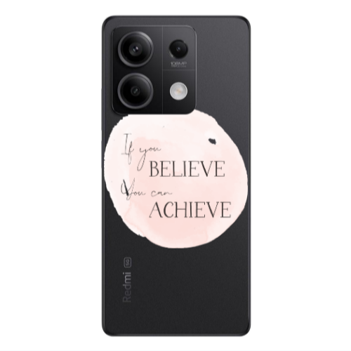 Xiaomi Redmi Note 13 5G If You Believe Transparent Silicone TPU Θήκη