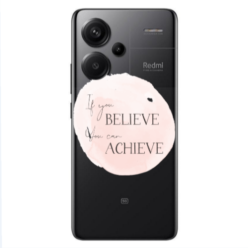 Xiaomi Redmi Note 13 Pro+ 5G  If You Believe Transparent Silicone TPU Θήκη