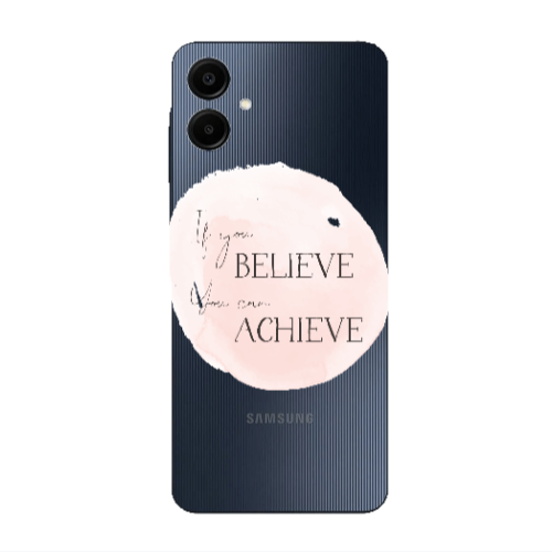 Samsung A06 If You Believe Transparent Silicone TPU Θήκη
