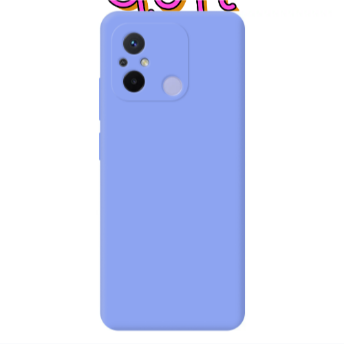 Xiaomi Redmi 12C Too Legit To Quit Light Purple Colored Silicone TPU Θήκη