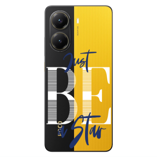 Xiaomi Poco X7 Pro Just Be a Star Transparent Silicone TPU Θήκη