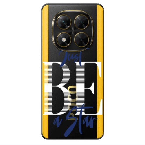 Xiaomi Poco X7 Just Be a Star Transparent Silicone TPU Θήκη