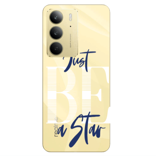 Realme C 75 Just Be a Star Transparent Silicone TPU Θήκη