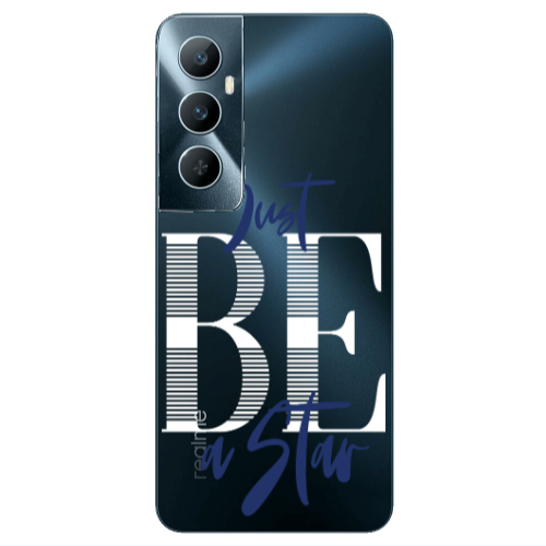 Realme C65 Just Be a Star Transparent Silicone TPU Θήκη