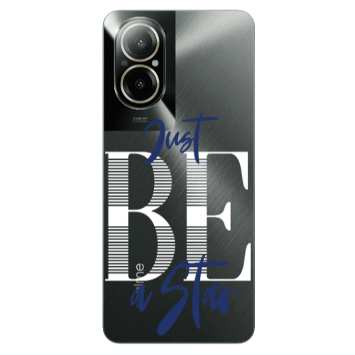Realme C67 Just Be a Star Transparent Silicone TPU Θήκη