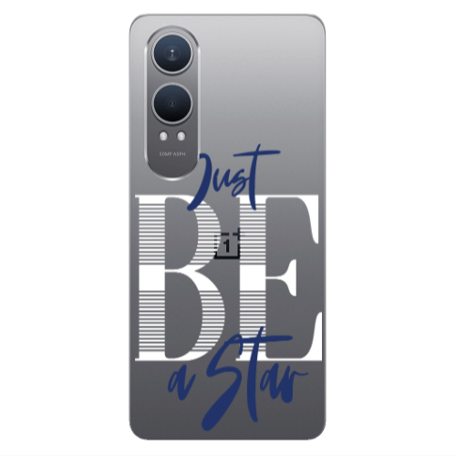 Oneplus Nord Ce 4 lite Just Be a Star Transparent Silicone TPU Θήκη