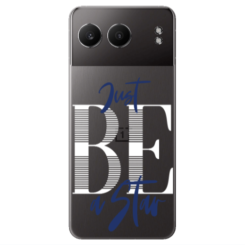 Oneplus Nord 4 Just Be a Star Transparent Silicone TPU Θήκη