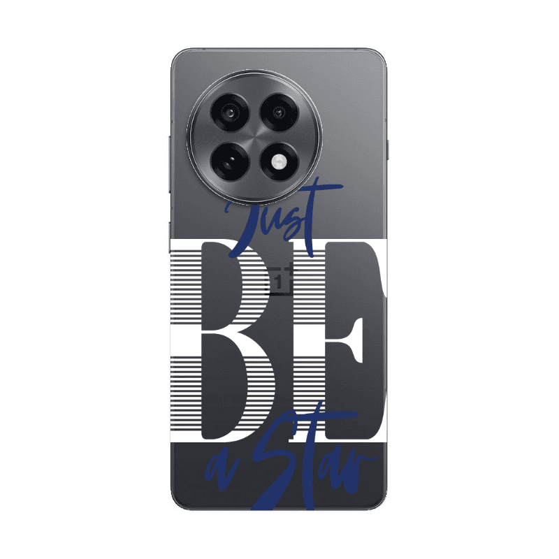 Oneplus 13 5G Just Be a Star Transparent Silicone TPU Θήκη