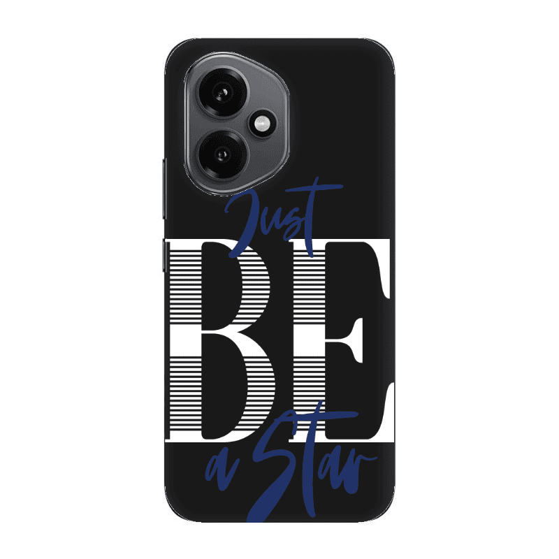 Honor Magic 400 Just Be a Star Black Colored Silicone TPU Θήκη
