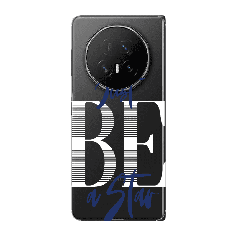 Honor Magic V5 Just Be a Star Transparent Silicone TPU Θήκη