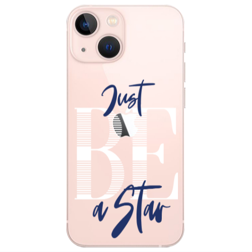 Apple iPhone 13 Just Be a Star Transparent Silicone TPU Θήκη