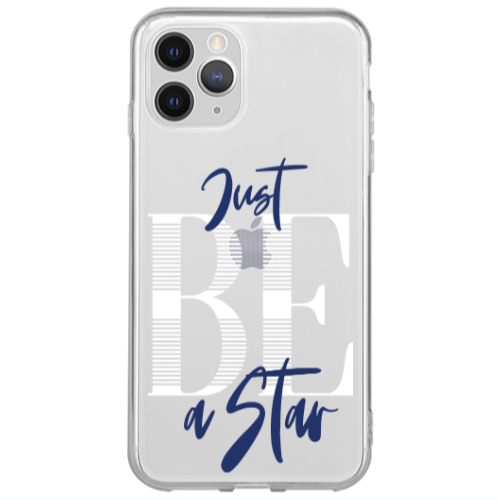 Apple iPhone 13 Pro Max Just Be a Star Transparent Silicone TPU Θήκη