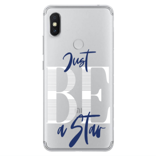 Xiaomi Redmi S2 Just Be a Star Transparent Silicone TPU Θήκη