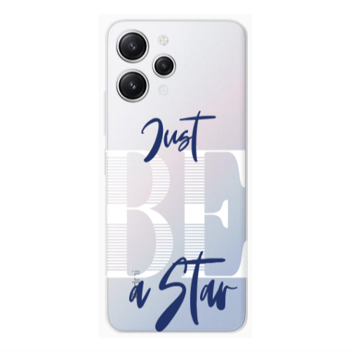 Xiaomi Redmi 12 Just Be a Star Transparent Silicone TPU Θήκη