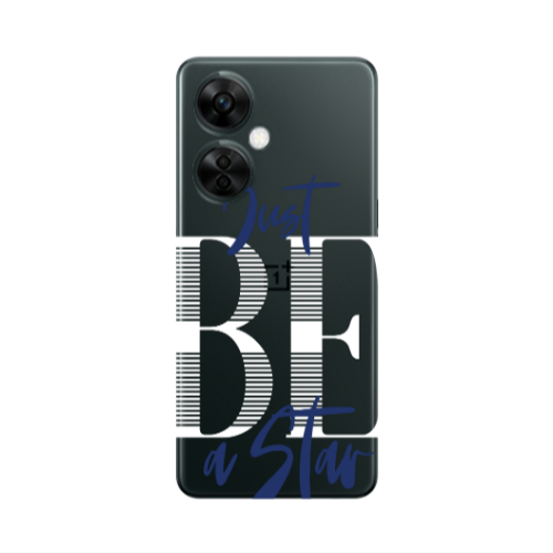 Oneplus Nord CE 3 Lite 5G Just Be a Star Transparent Silicone TPU Θήκη
