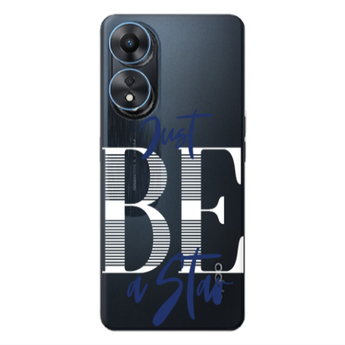Oppo A 98 Just Be a Star Transparent Silicone TPU Θήκη
