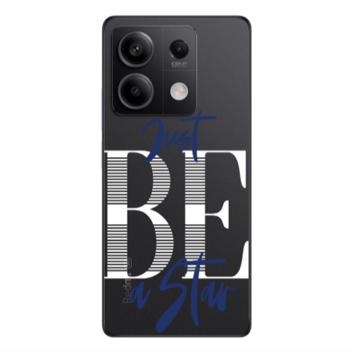 Xiaomi Redmi Note 13 5G Just Be a Star Transparent Silicone TPU Θήκη