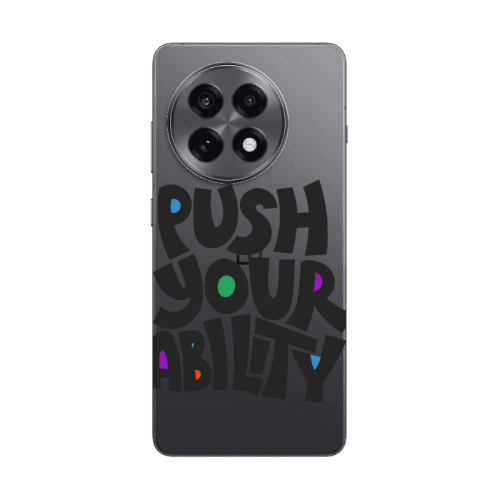 Oneplus 13 5G Push Your Ability Transparent Silicone TPU Θήκη