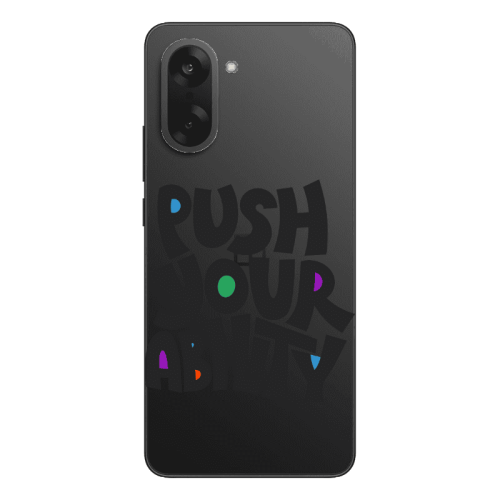 Oneplus Nord CE 5 Push Your Ability Transparent Silicone TPU Θήκη