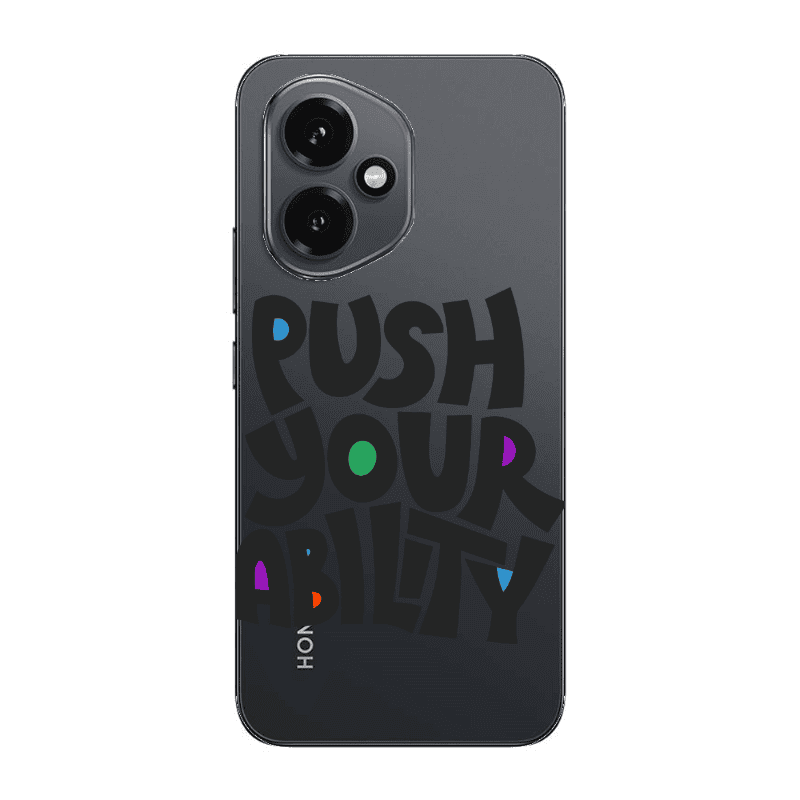 Honor Magic 400 Push Your Ability Transparent Silicone TPU Θήκη