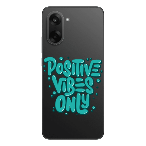 Oneplus Nord CE 5 Positive Vibes Only Transparent Silicone TPU Θήκη