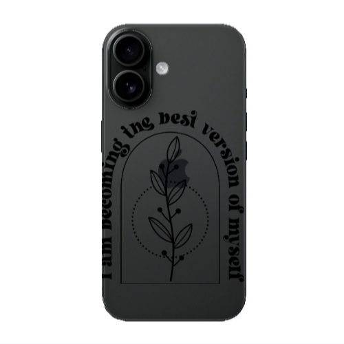 Apple Iphone 16 plus I am Becoming Transparent Silicone TPU Θήκη