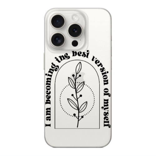 Apple Iphone 16 Pro I am Becoming Transparent Silicone TPU Θήκη