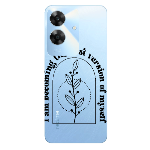 Realme Note 60 I am Becoming Transparent Silicone TPU Θήκη