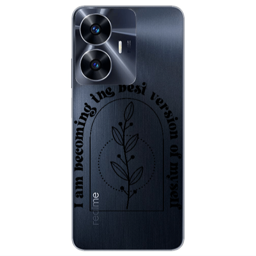 Realme Note 50 I am Becoming Transparent Silicone TPU Θήκη