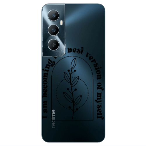 Realme C65 I am Becoming Transparent Silicone TPU Θήκη