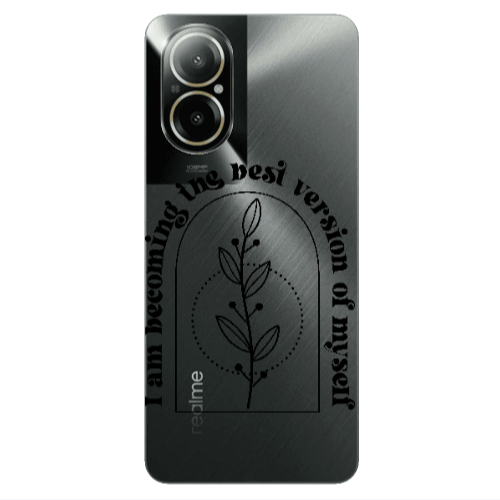 Realme C67 I am Becoming Transparent Silicone TPU Θήκη