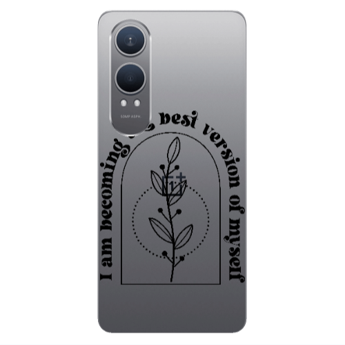 Oneplus Nord Ce 4 lite I am Becoming Transparent Silicone TPU Θήκη